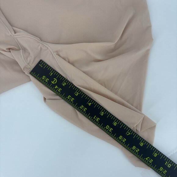 SPANX Shapewear Womans Size Large Nude High Waist Shorts Stretch Mid Thigh - Picture 8 of 9